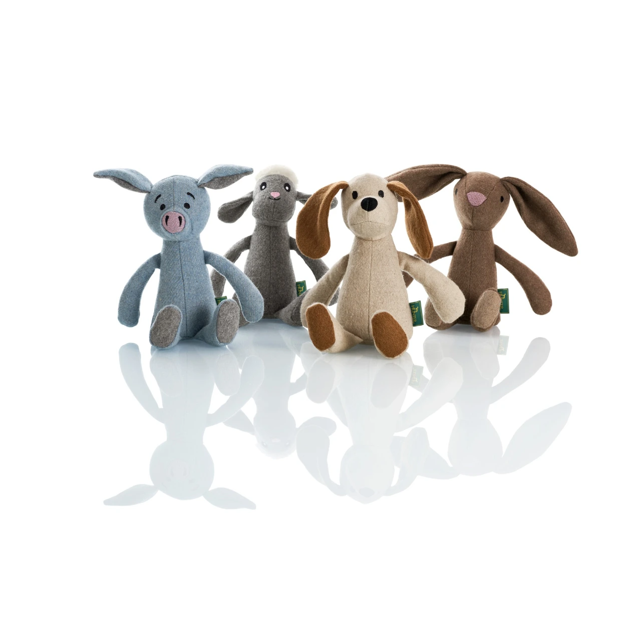 Hunter Marle Gris hundebamse uden squeaker 35 cm